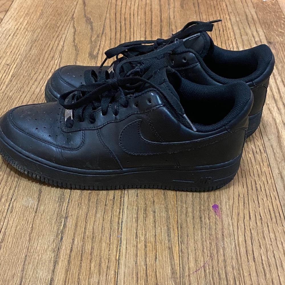 Black Air Force ones